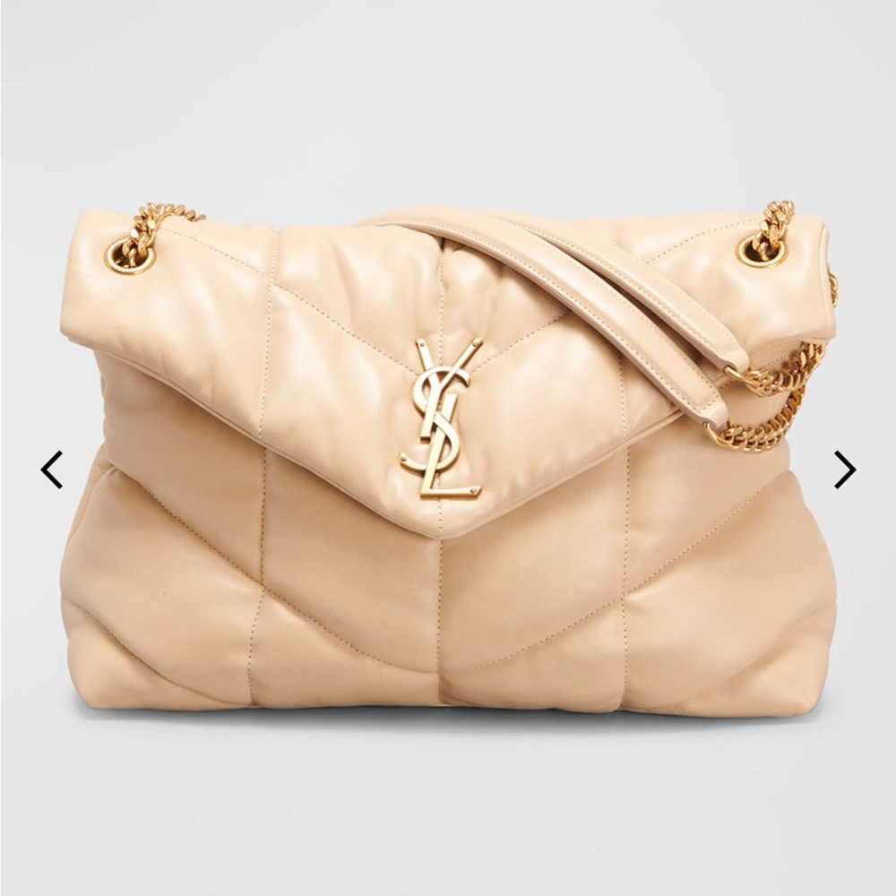 Saint Laurent
Loulou Medium Puffer Chain Shoulder Bag